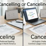 cancelling or canceling