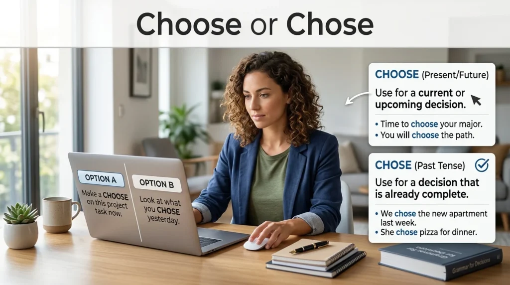 choose or chose