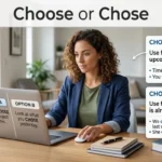 choose or chose