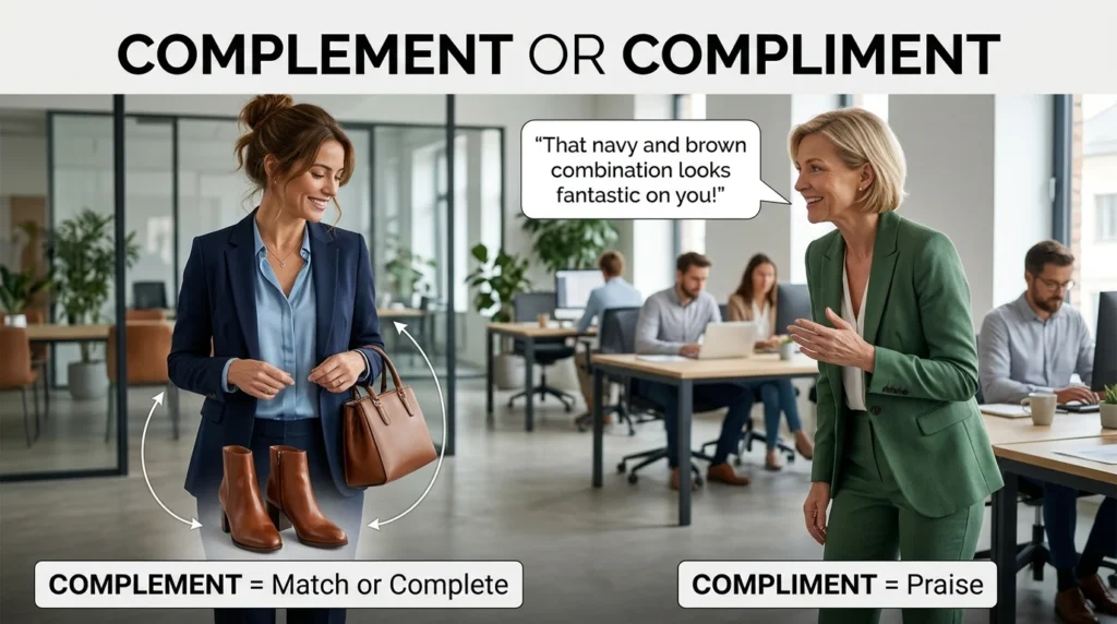 complement or compliment