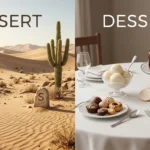 desert or dessert