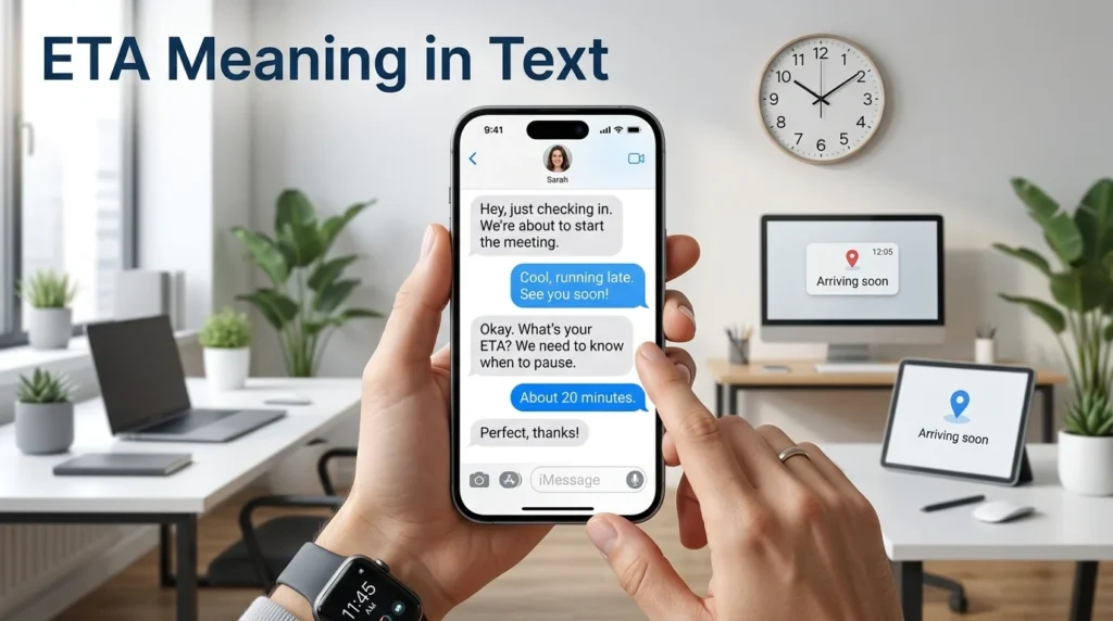 eta meaning in text