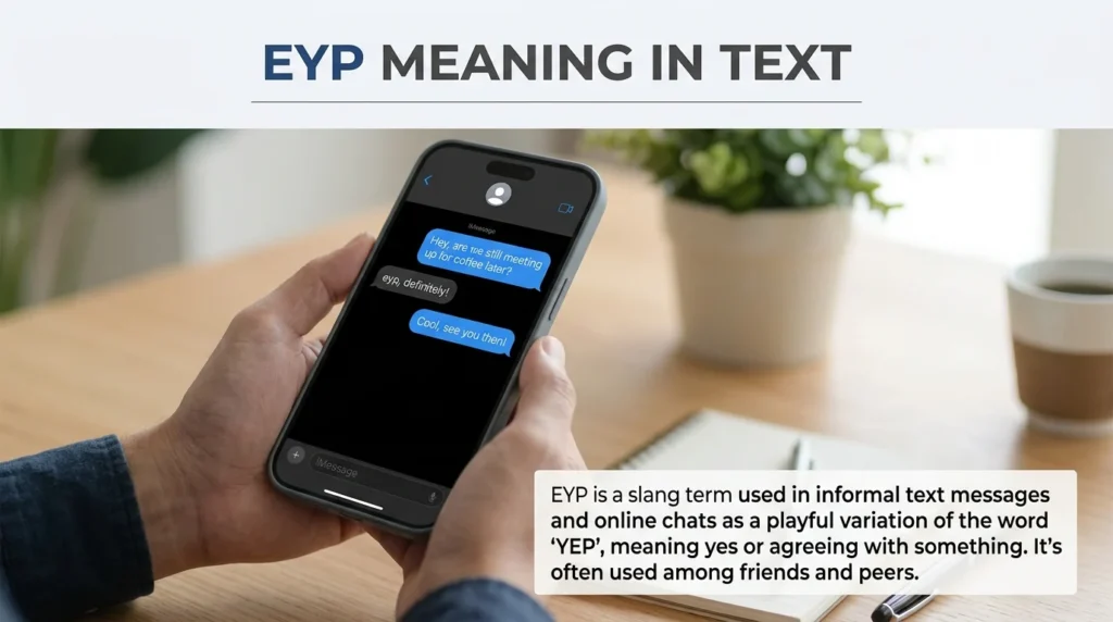 eyp meaning in text