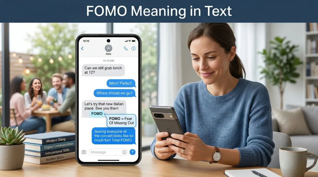 fomo meaning in text