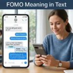 fomo meaning in text