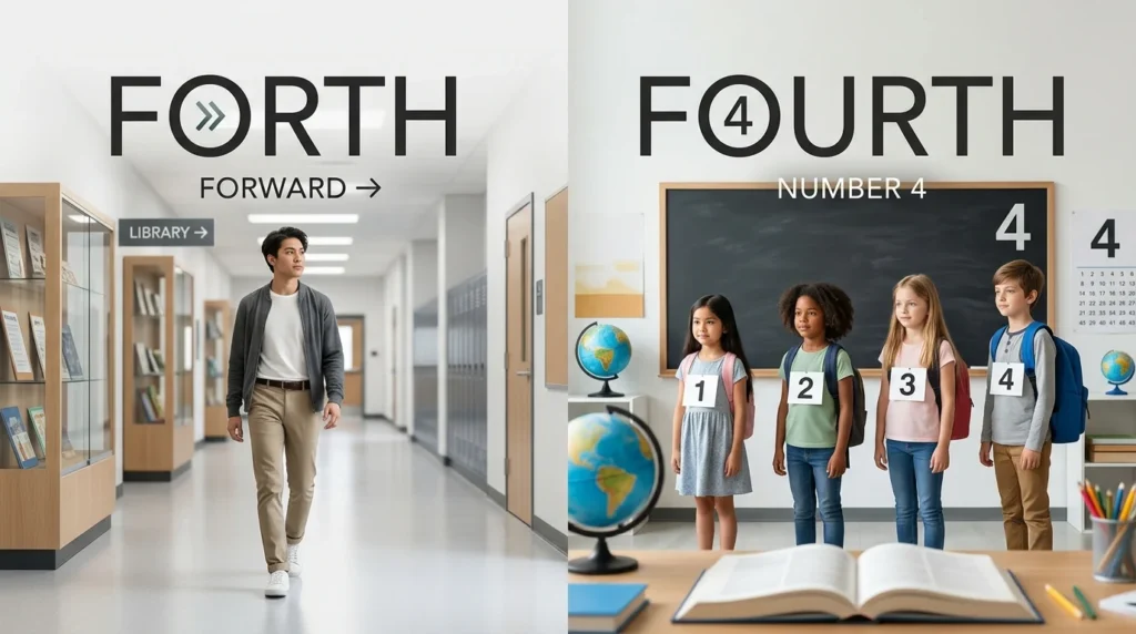 forth or fourth