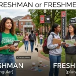 freshmen or freshman