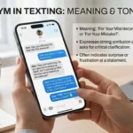 fym meaning in text