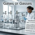 gases or gasses