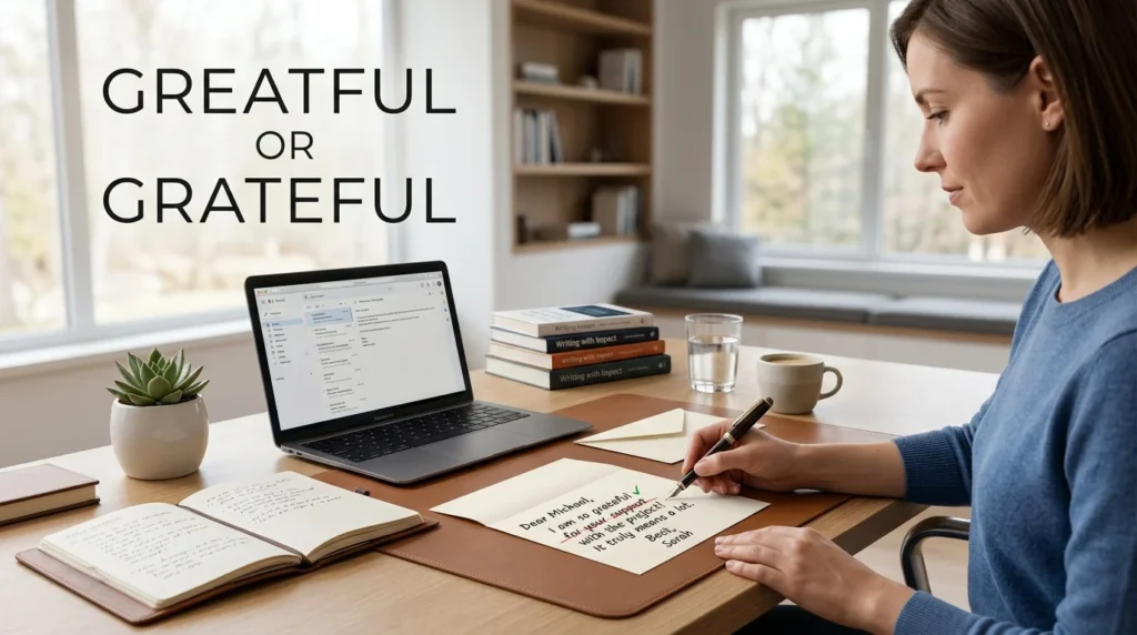 greatful or grateful