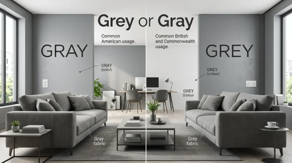 grey or gray