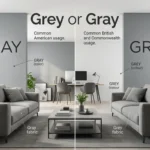 grey or gray