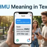hmu meaning in text