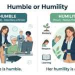 humble or humility
