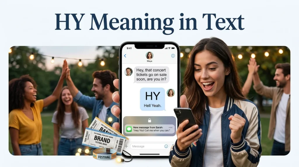 hy meaning in text