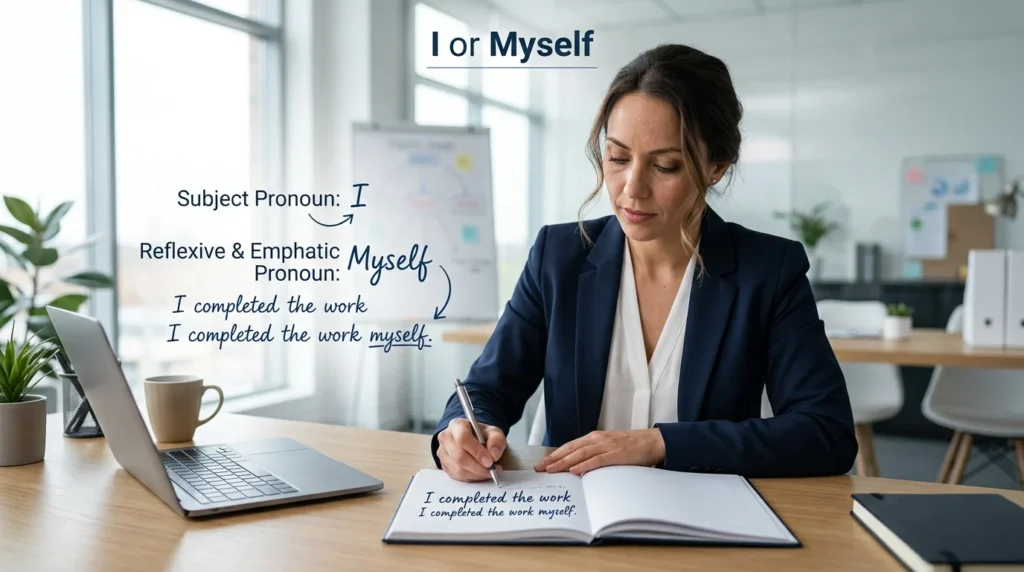 i or myself