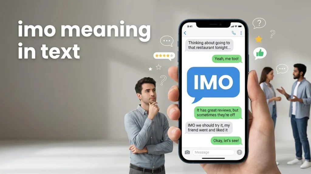 imo meaning in text