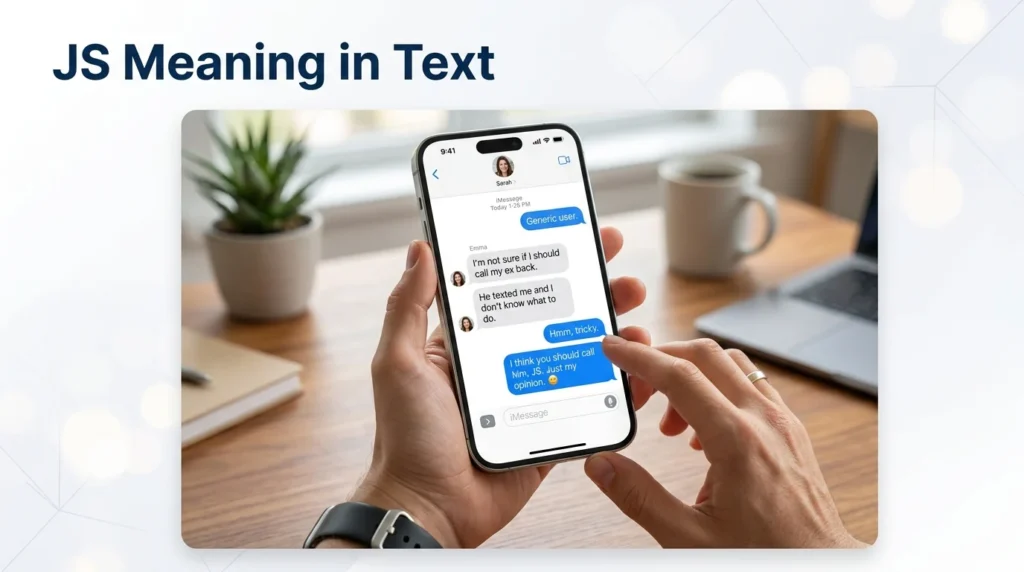 js meaning in text