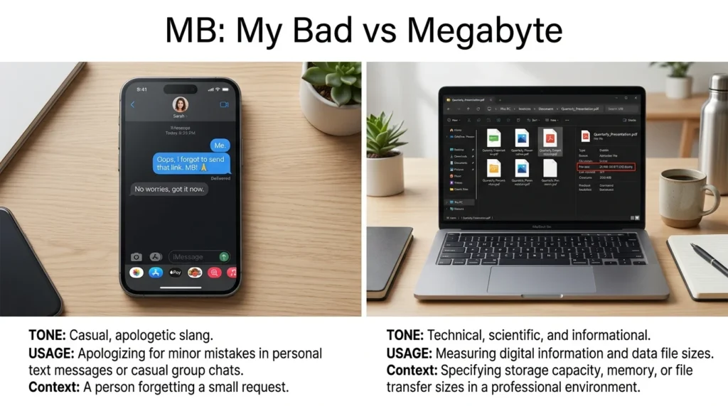 mb meaning in text