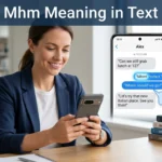 mhm meaning in text