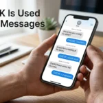 mk meaning in text