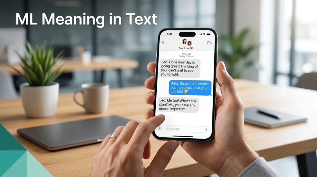 ml meaning in text