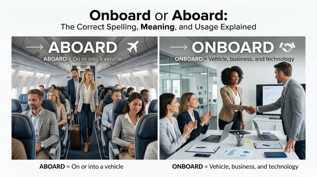 onboard or aboard