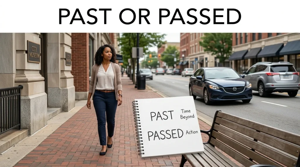 past or passed