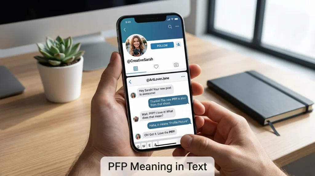 pfp meaning in text