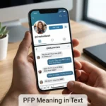pfp meaning in text