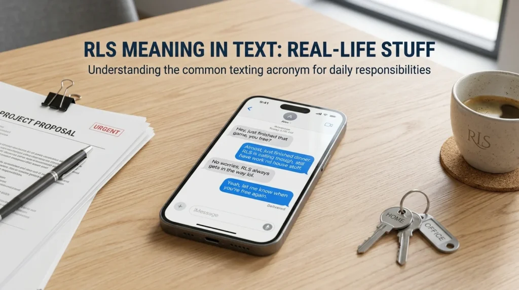 rls meaning in text