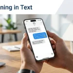 sm meaning in text