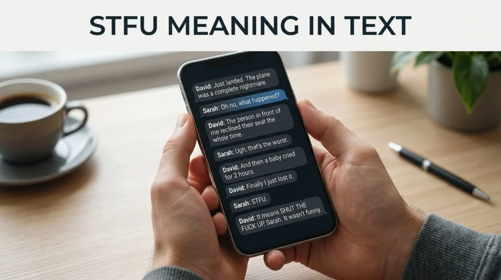 stfu meaning in text