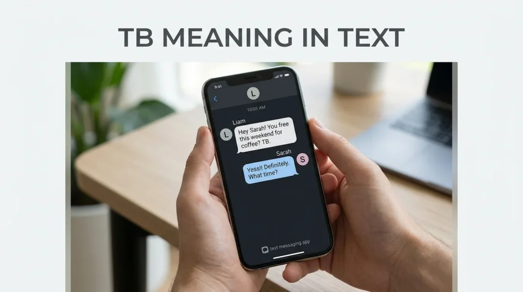 tb meaning in text