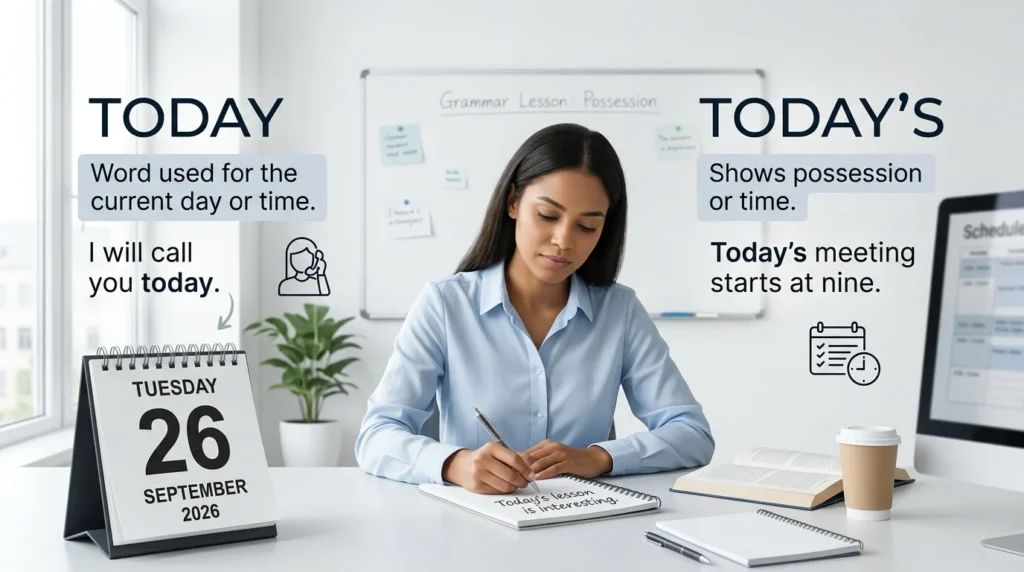 today's or today