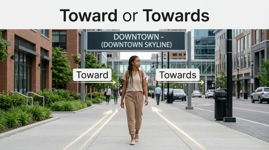 toward or towards
