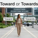 toward or towards