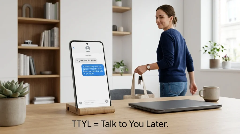 ttyl meaning in text