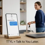 ttyl meaning in text