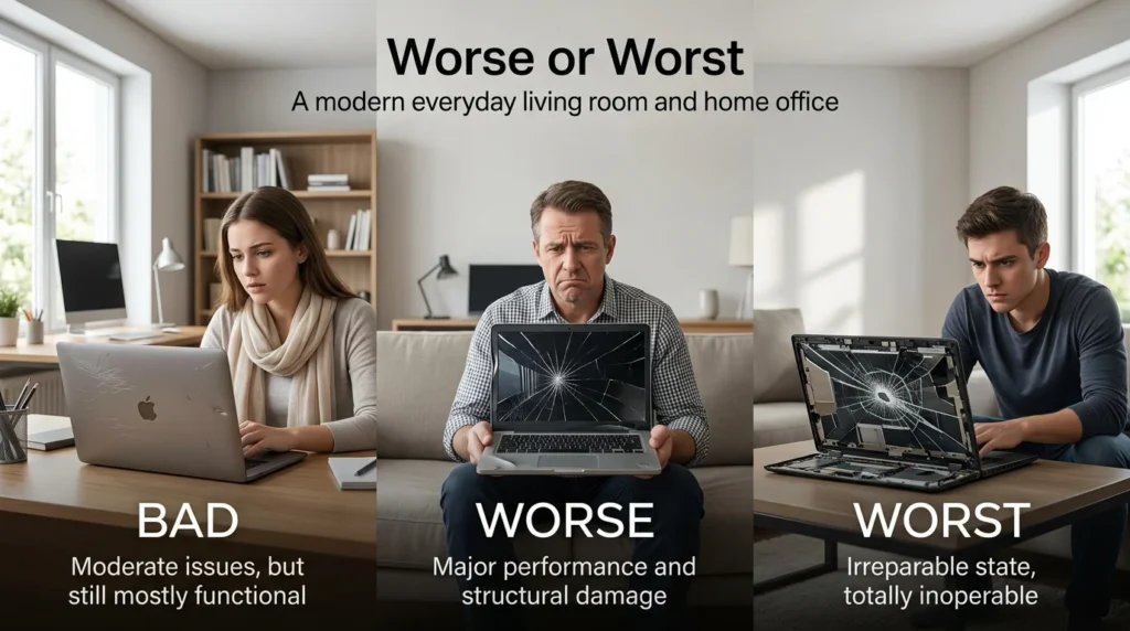 worse or worst