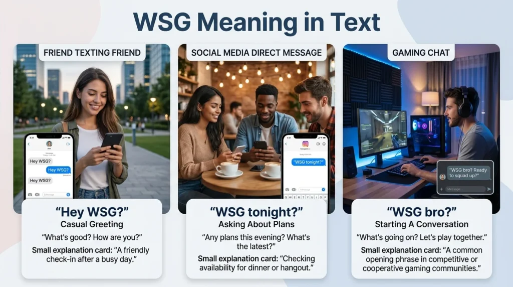 wsg meaning in text