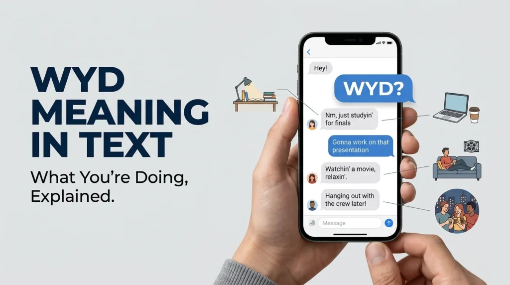 wyd meaning in text