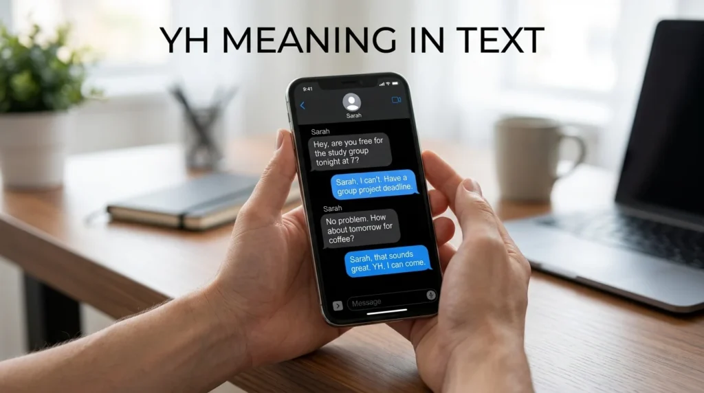 yh meaning in text