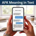 afk meaning in text
