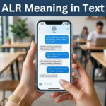 alr meaning in text