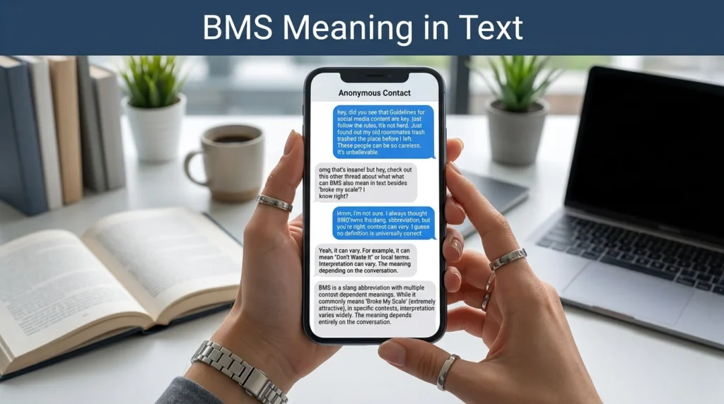bms meaning in text