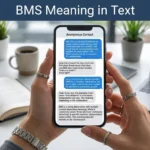 bms meaning in text