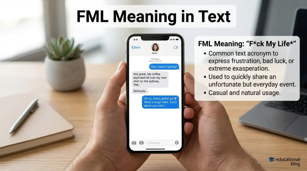 fml meaning in text