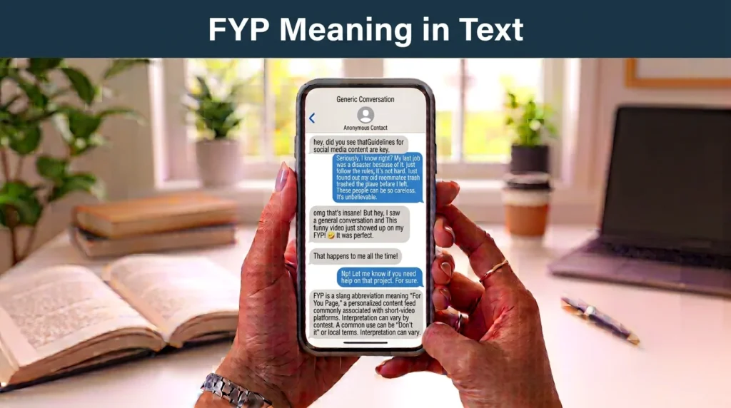 fyp meaning in text