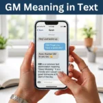 gm meaning in text